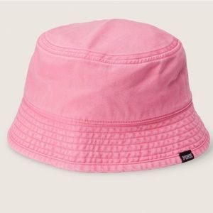 Pink vs bucket hat